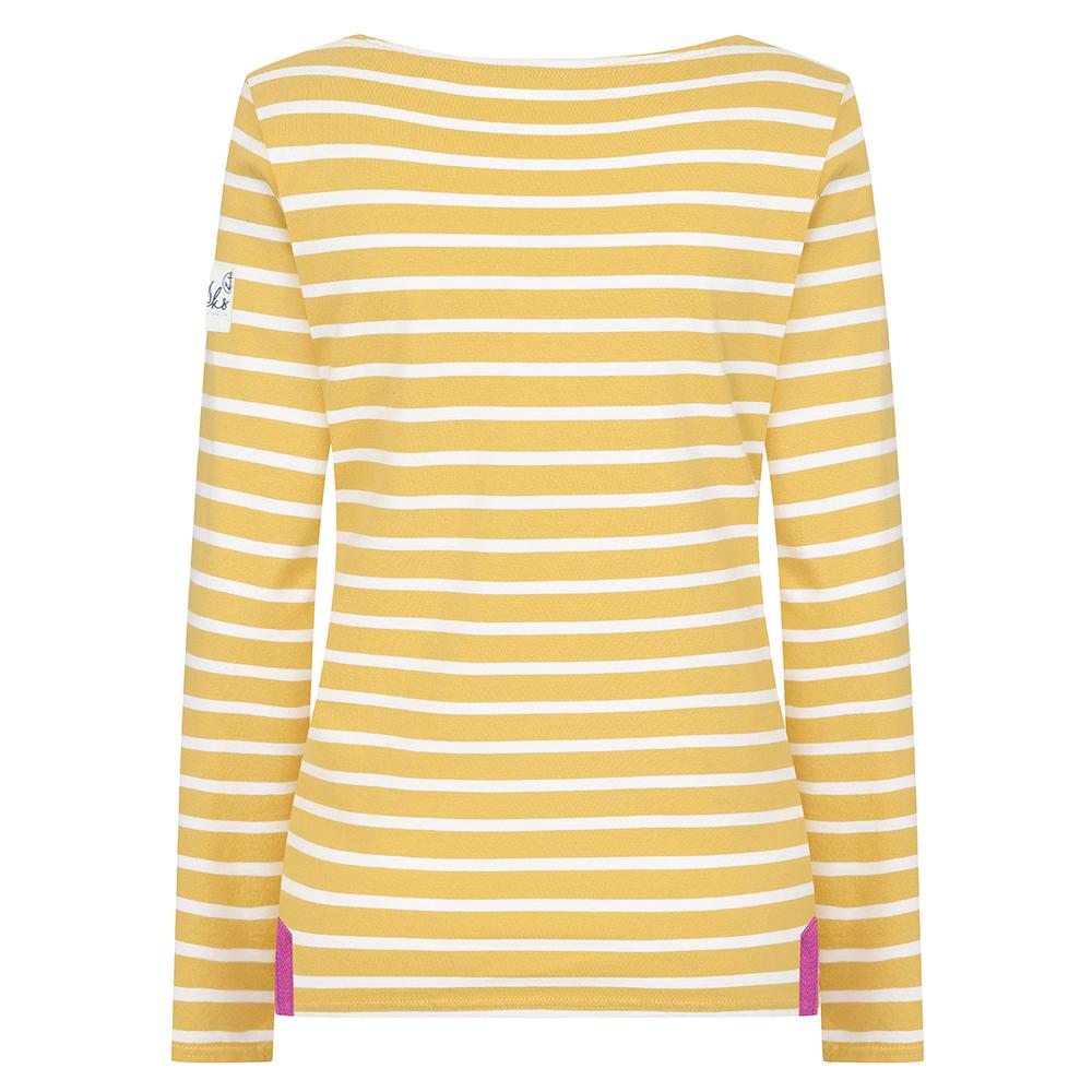 LJ97 - Striped Breton Top - Heather