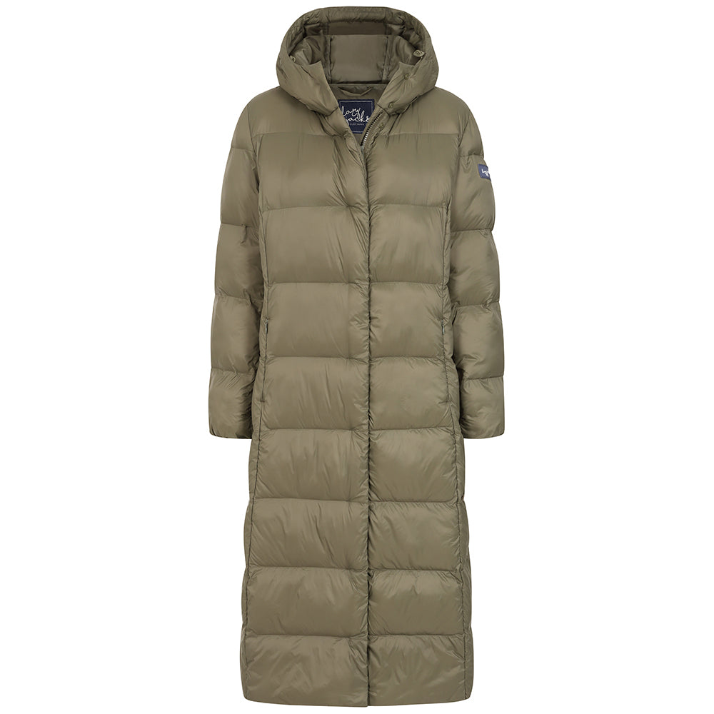 JK2 - Long Puffer Coat - Khaki