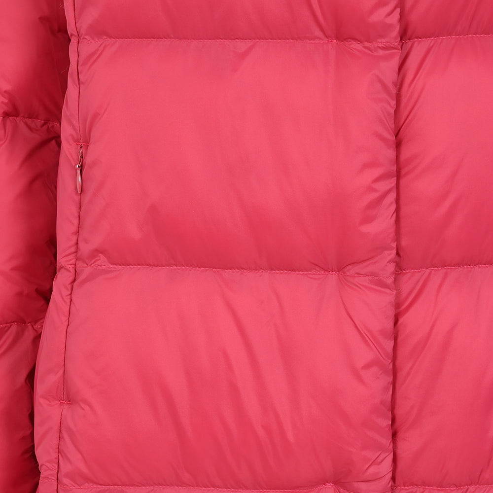 JK2 - Long Puffer Coat - Red