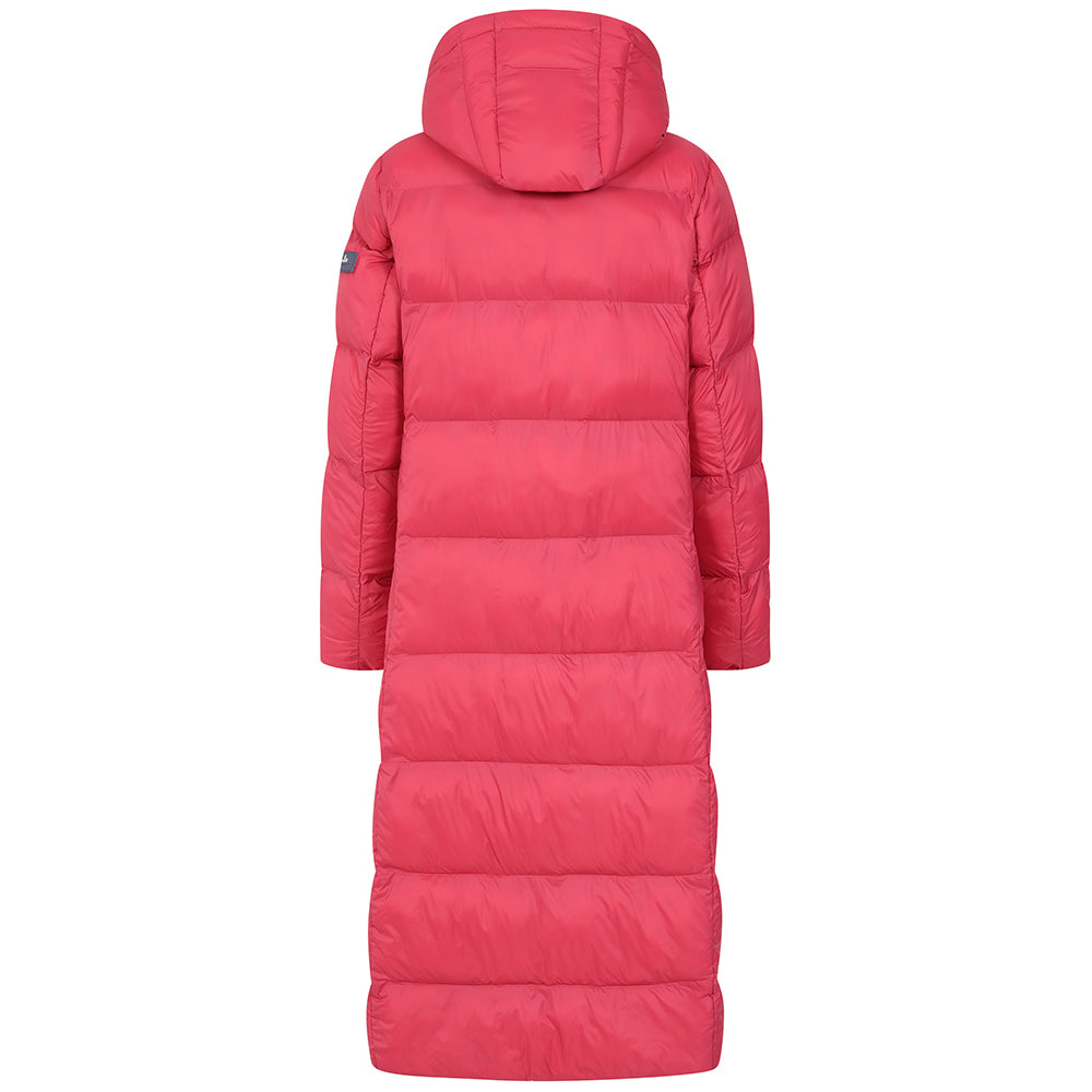 JK2 - Long Puffer Coat - Red