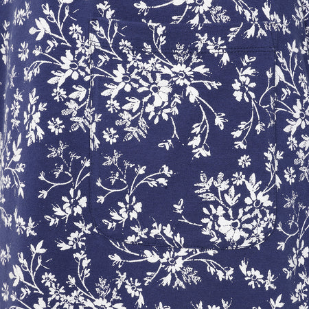 LJ108 - Printed Tunic - Autumn Flowers