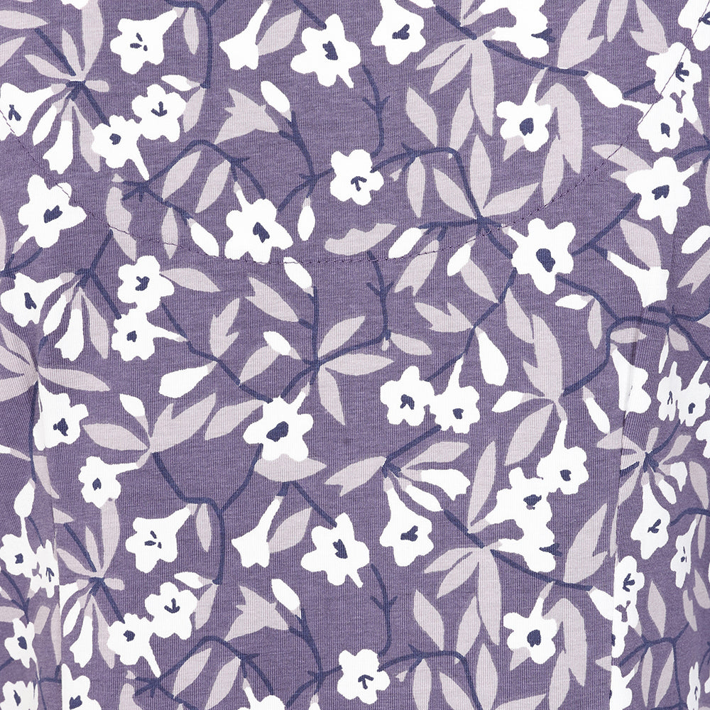 LJ114 - Ladies Printed Tunic - Bell Flowers