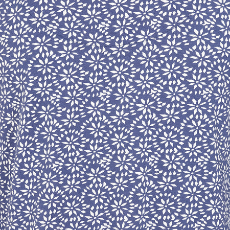 LJ115 - Printed Tie Front Tunic - Mosaic Twilight