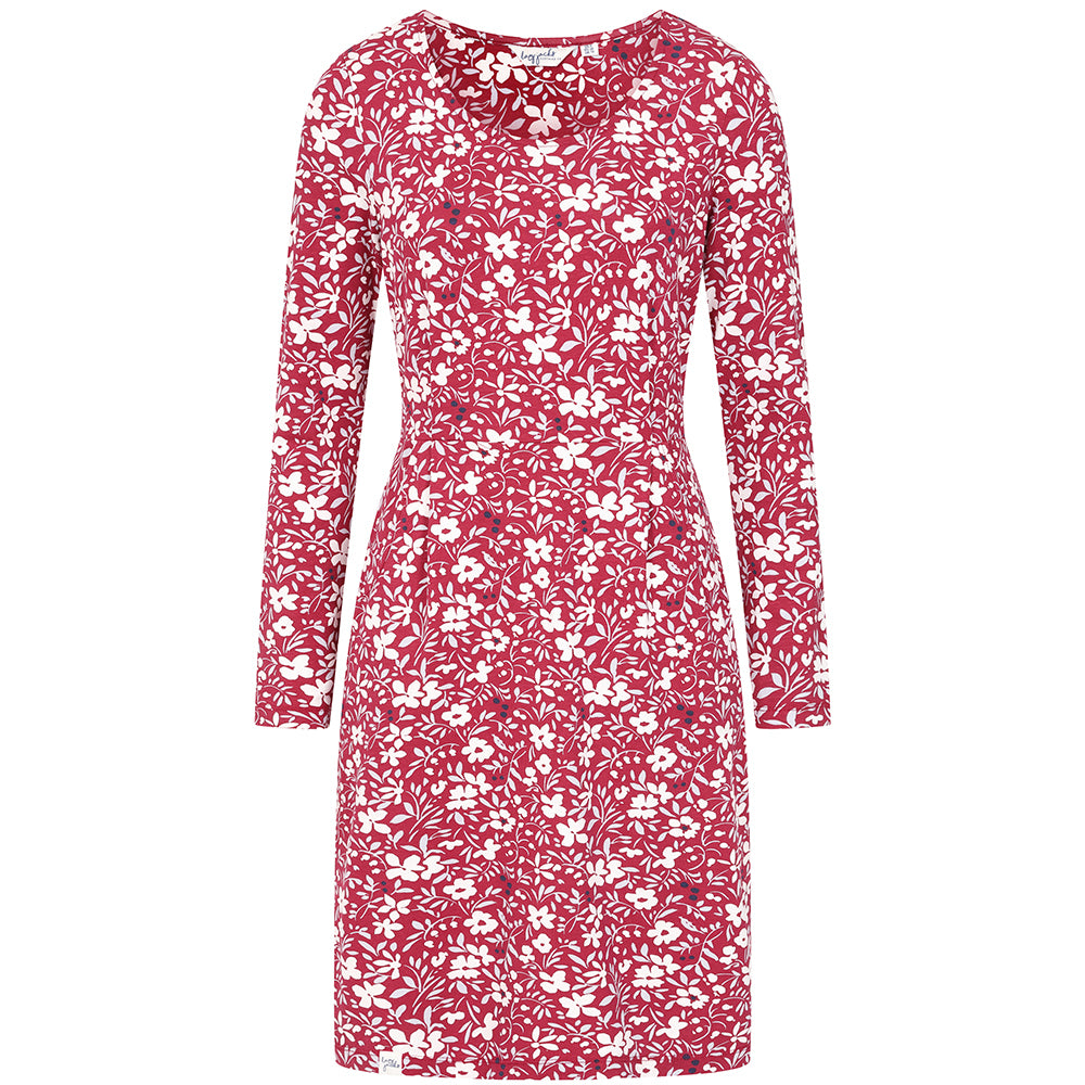 LJ120 - Printed Dress - Petals