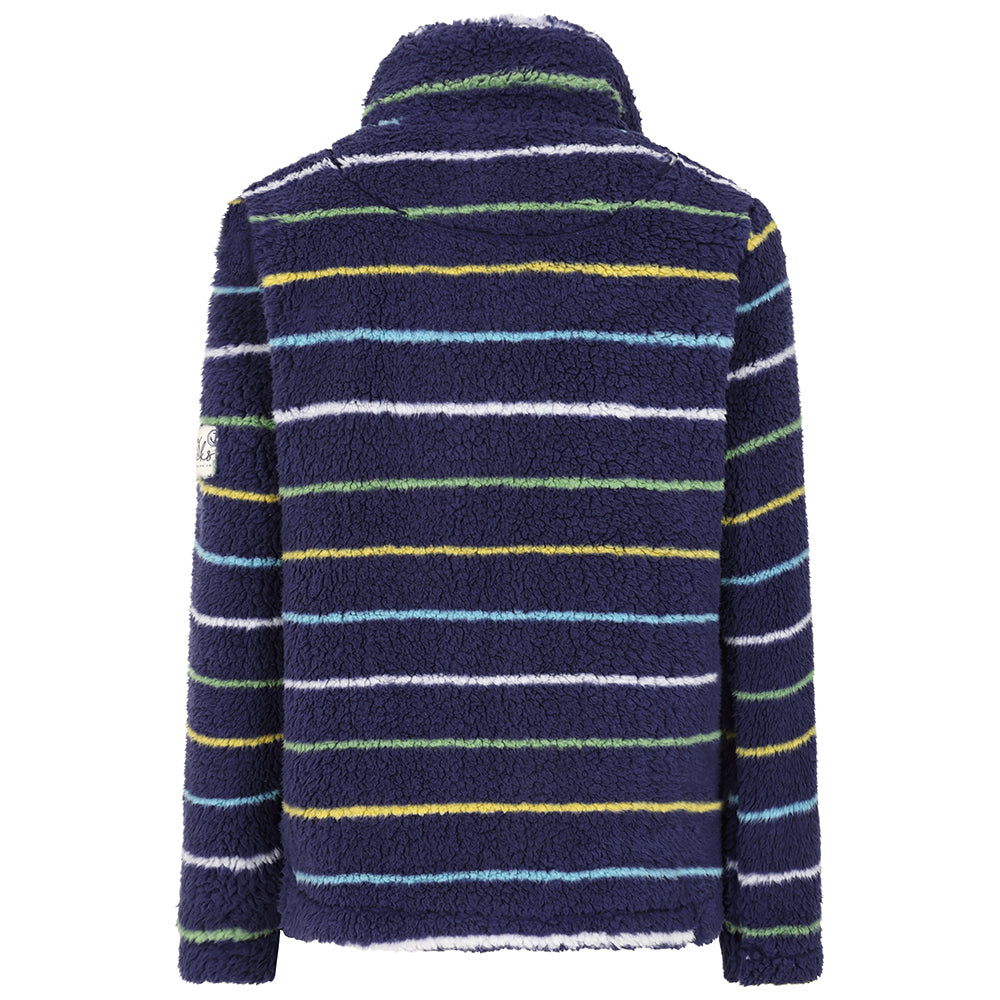 LJ157S - Striped Full Zip Snug - Winter Greens