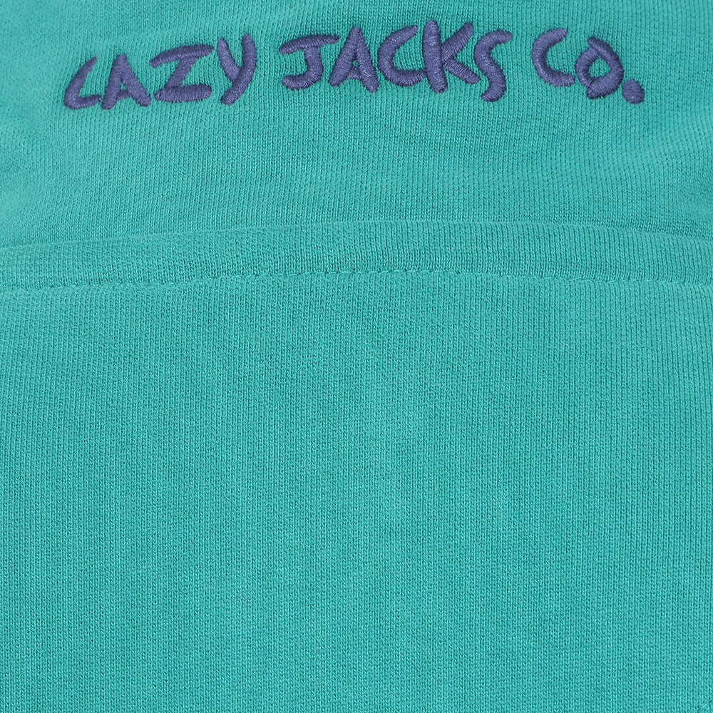 LJ3 - Ladies Quarter Zip Sweatshirt - Emerald
