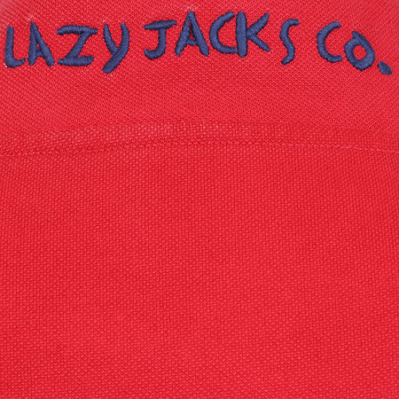 LJ301 - Ladies Pique Sweatshirt - Red