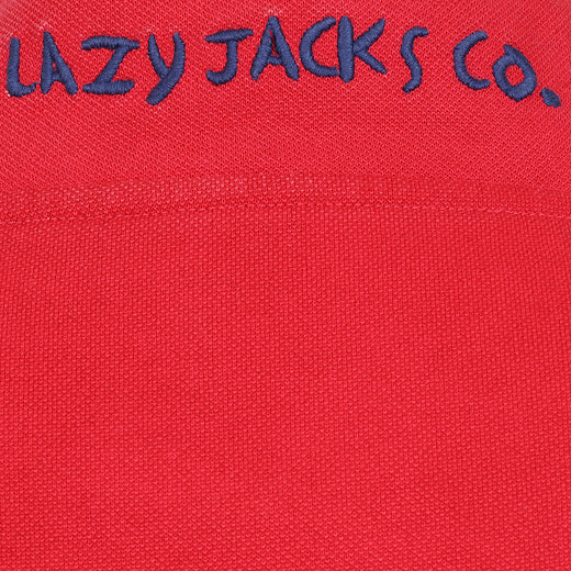 LJ301 - Ladies Pique Sweatshirt - Red
