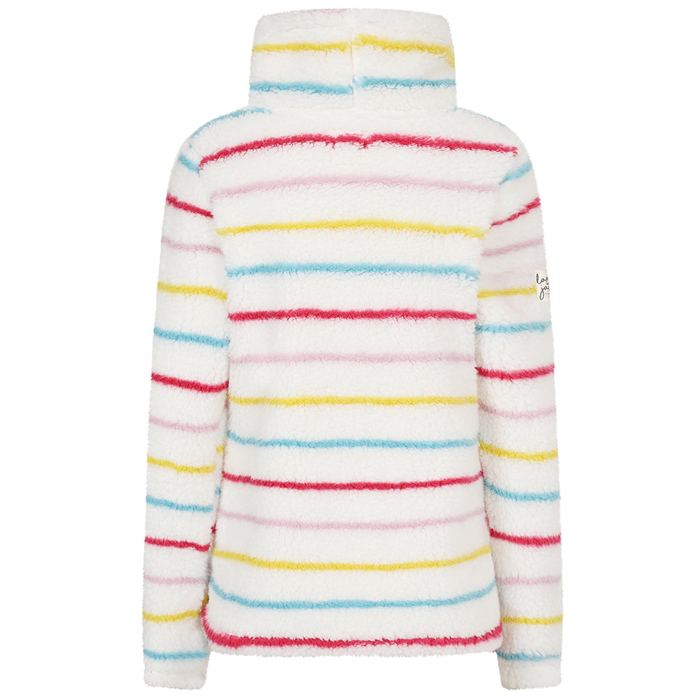 LJ30S - Striped Roll Neck Snug - Winter Brights