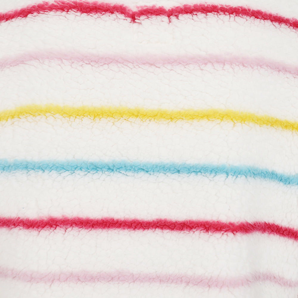 LJ30S - Striped Roll Neck Snug - Winter Brights