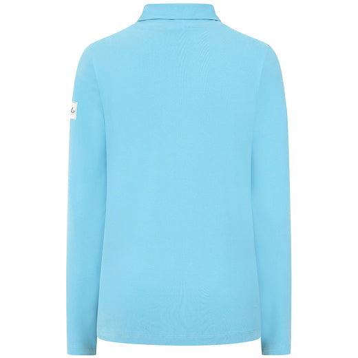 LJ320 - Lightweight Roll Neck Top - Petrol