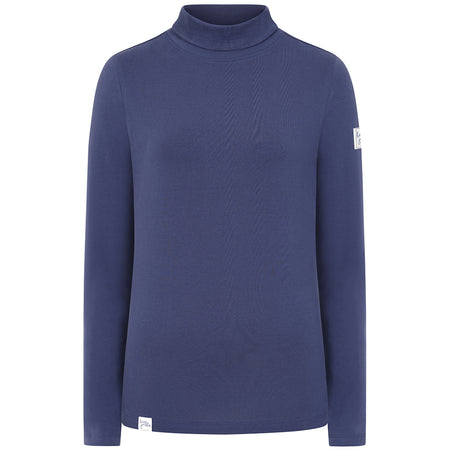 LJ320 - Lightweight Roll Neck Top - Twilight