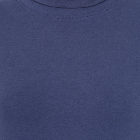 LJ320 - Lightweight Roll Neck Top - Twilight