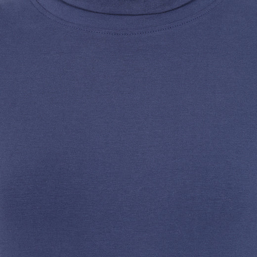 LJ320 - Lightweight Roll Neck Top - Twilight