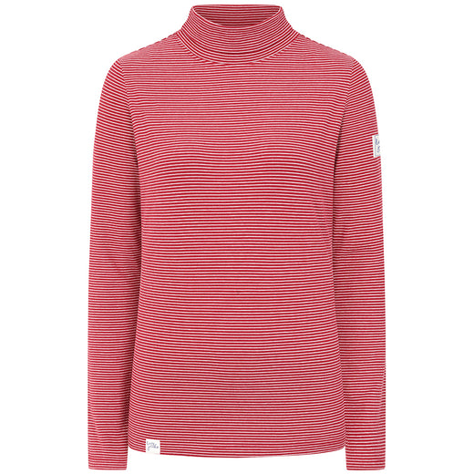 LJ320S - Lightweight Roll Neck Top - Red