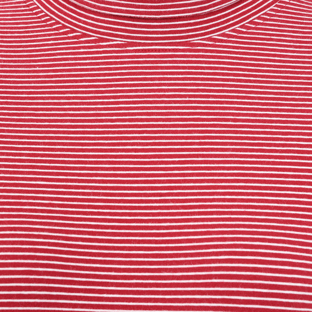 LJ320S - Lightweight Roll Neck Top - Red