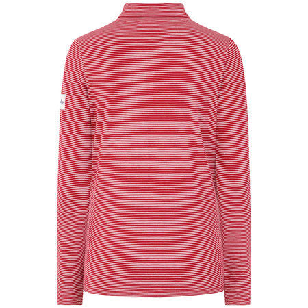 LJ320S - Lightweight Roll Neck Top - Red