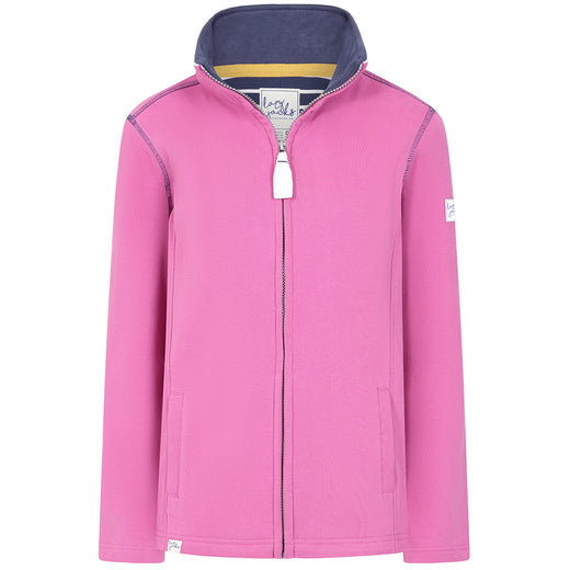 LJ33 - Ladies Full Zip Sweatshirt - Raspberry