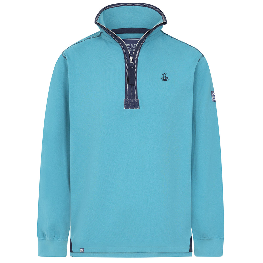 LJ40 - Quarter Zip Sweatshirt - Peacock