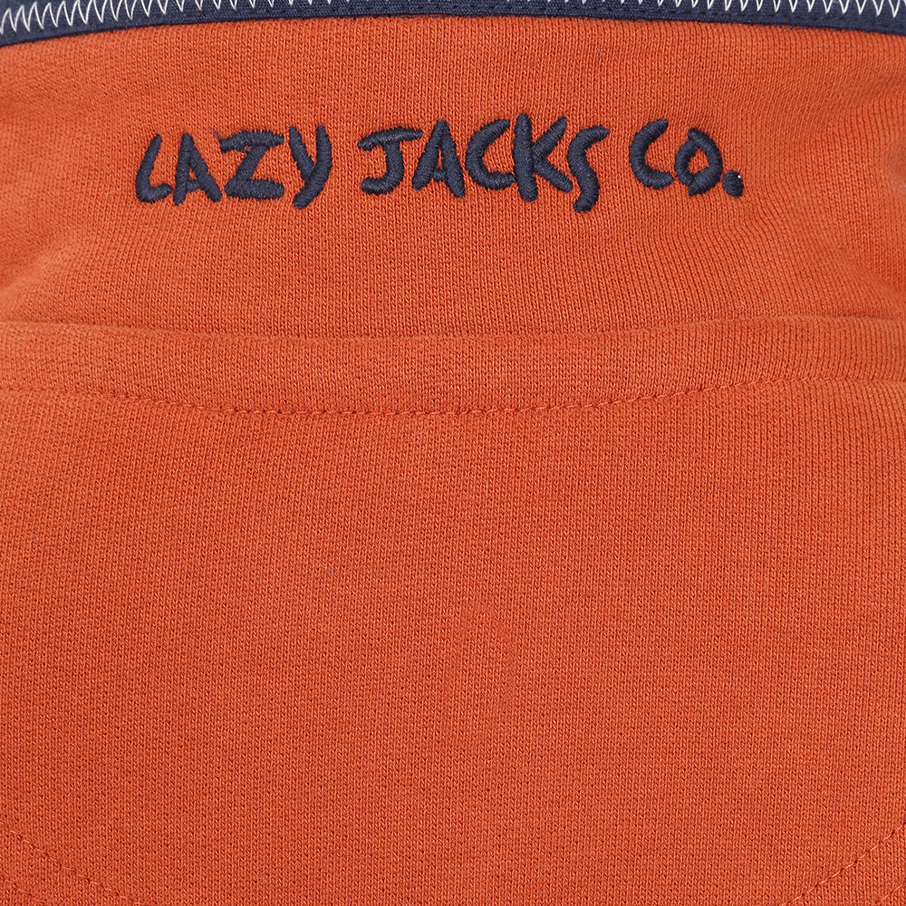 LJ40C - Boys 1/4 Zip Sweatshirt - Saffron