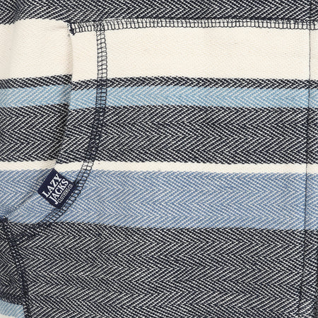 LJ43S - Men's Textured Full Zip Hoody - Marine