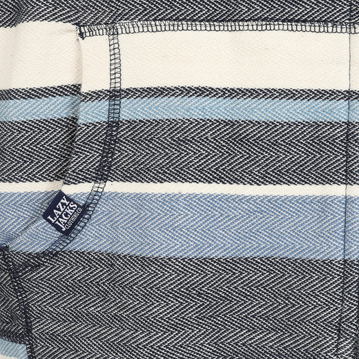 LJ43S - Men's Textured Full Zip Hoody - Marine