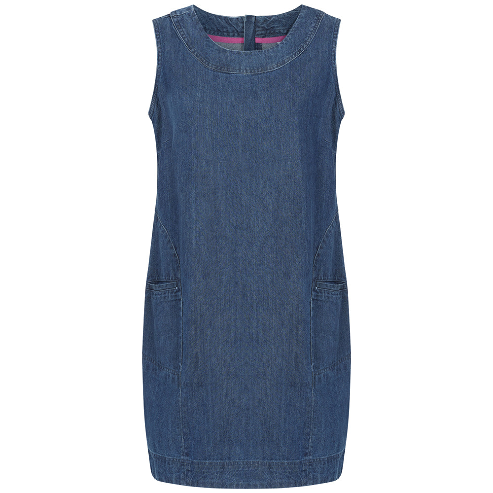 LJ519 - Ladies Denim Dress - Denim