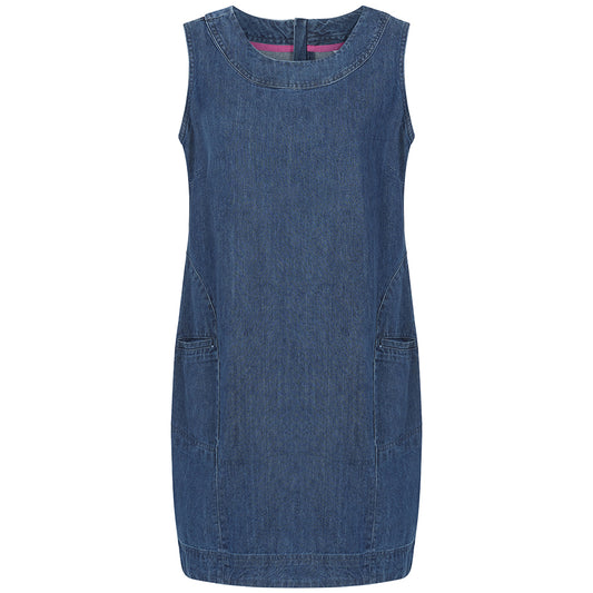 LJ519 - Ladies Denim Dress - Denim