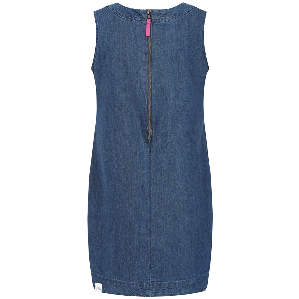 LJ519 - Ladies Denim Dress - Denim