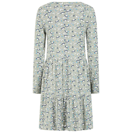LJ532 - Ladies Tiered Dress - Vine Khaki