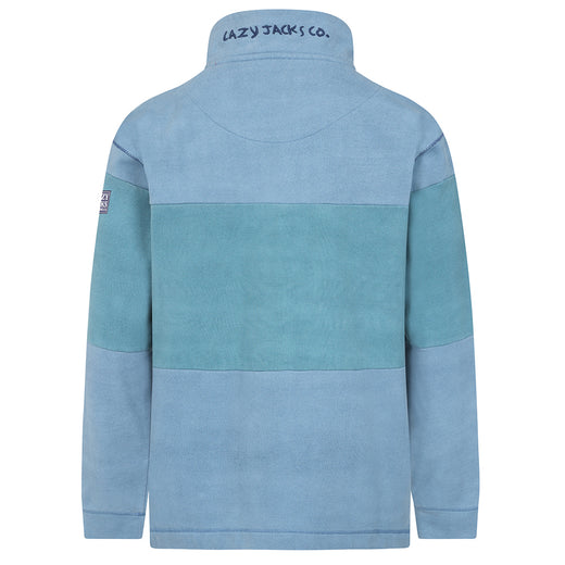 LJ700S - Men's Pique Striped Sweatshirt - Peacock
