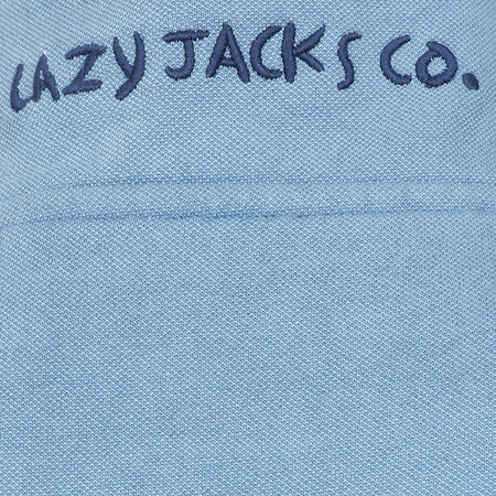 LJ700S - Men's Pique Striped Sweatshirt - Peacock