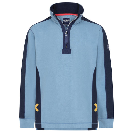 LJ705 - Pique Panel Sweatshirt - Airforce