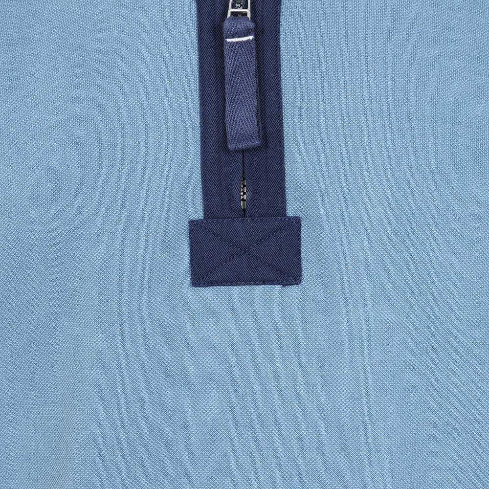 LJ705 - Pique Panel Sweatshirt - Airforce