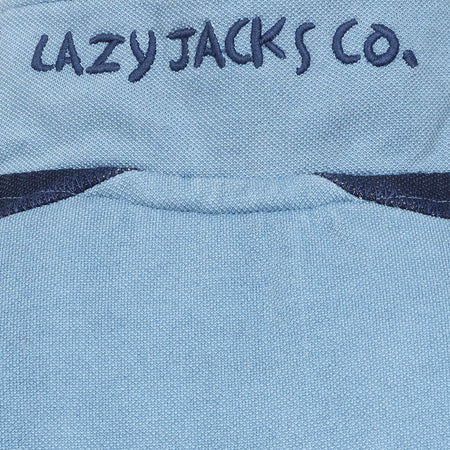 LJ705 - Pique Panel Sweatshirt - Airforce
