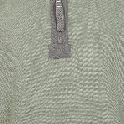 LJ705 - Pique Panel Sweatshirt - Khaki