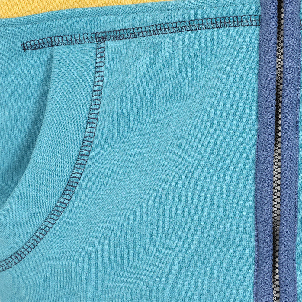 LJ721 - Men's Full Zip Panelled Hoody - Heather