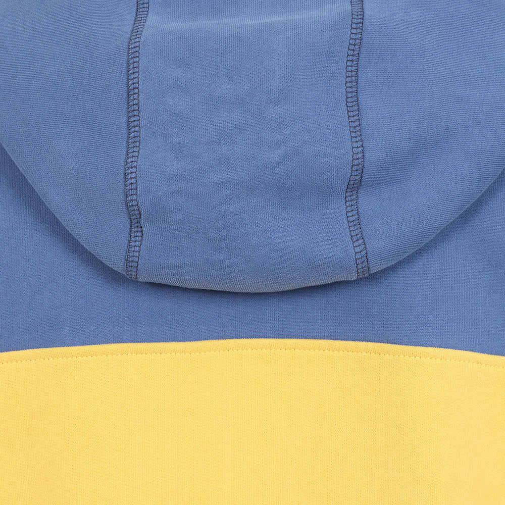 LJ721 - Men's Full Zip Panelled Hoody - Heather