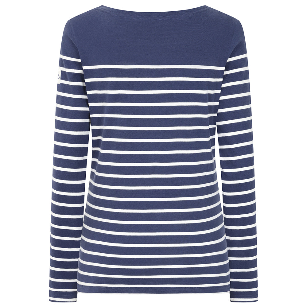 LJ97 - Long Sleeve Striped Breton - Twilight