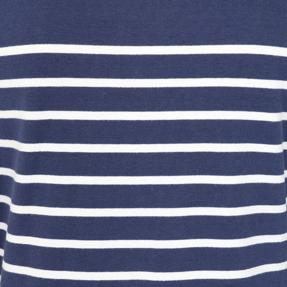 LJ97 - Long Sleeve Striped Breton - Twilight