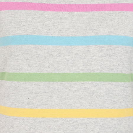 LJ97M - Long Sleeve Multi Stripe Breton - Winter Brights