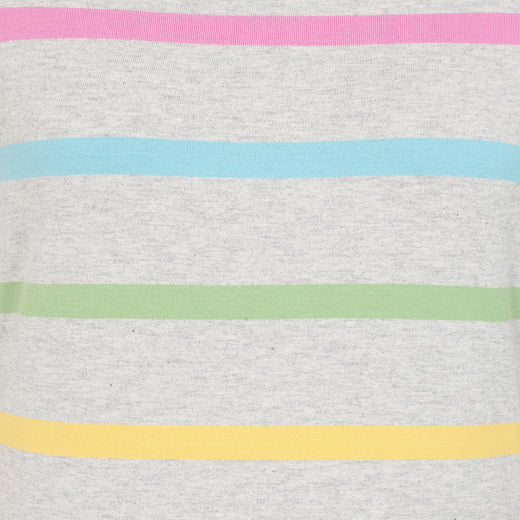 LJ97M - Long Sleeve Multi Stripe Breton - Winter Brights
