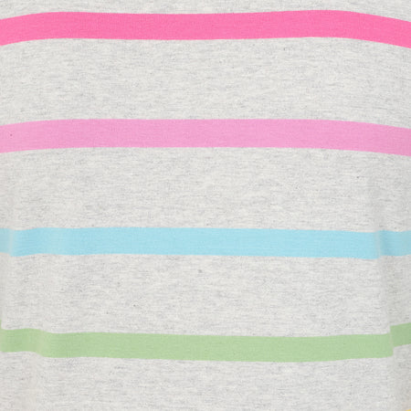 LJ97M - Long Sleeve Multi Stripe Breton - Winter Brights