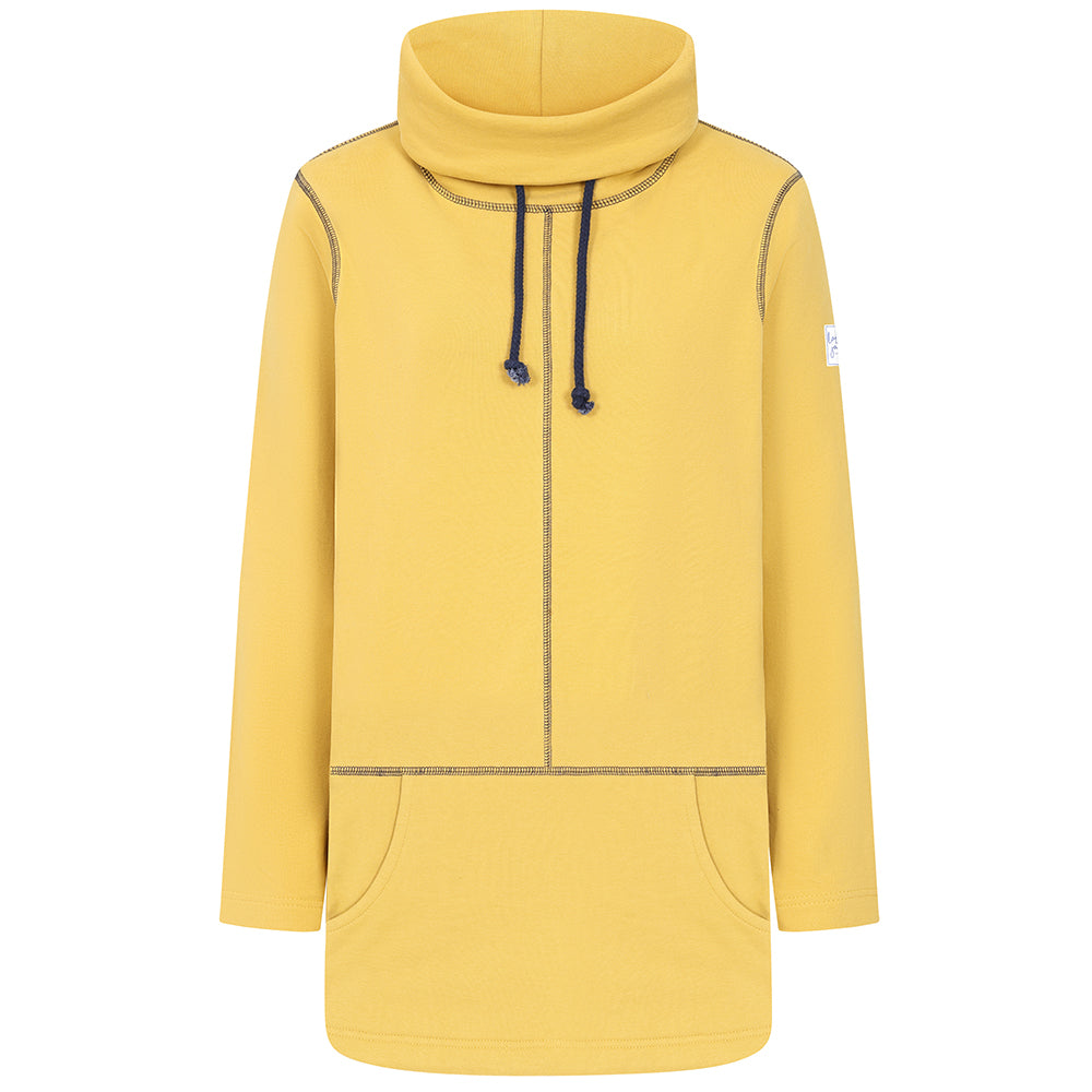 LJ99 - Ladies Drawstring Sweatshirt - Heather