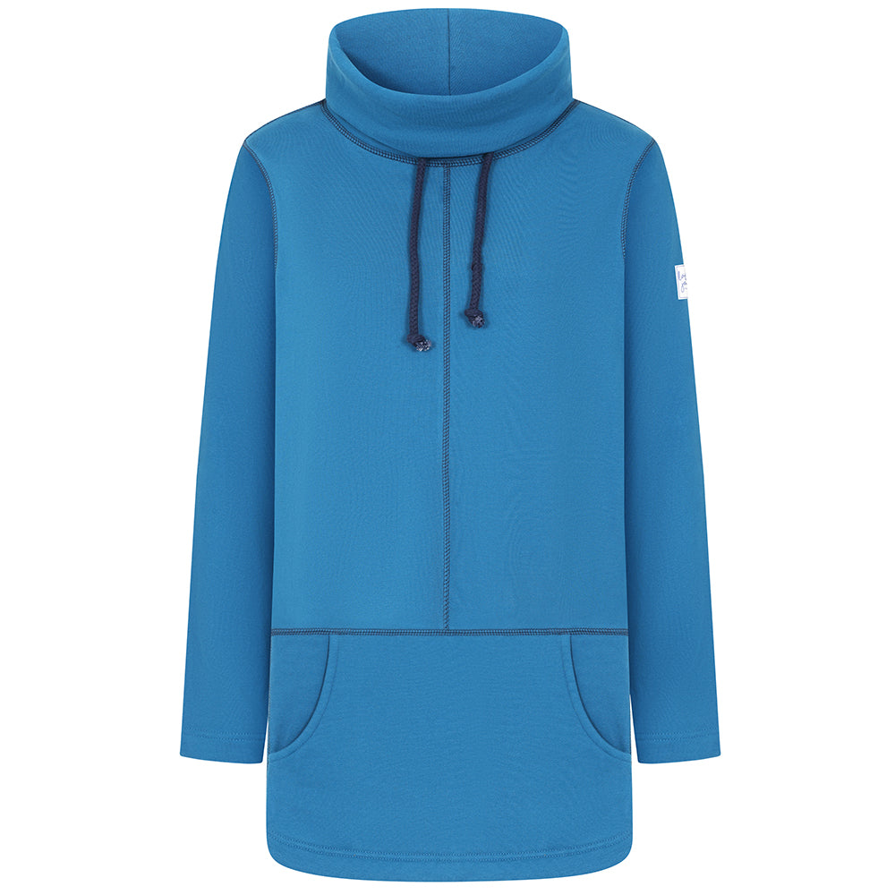 LJ99 - Ladies Drawstring Sweatshirt - Teal