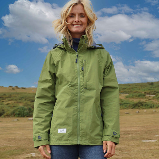 LJ45 - Ladies Waterproof Coat - Sage