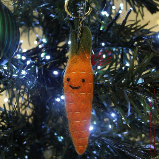 Carrot Key Ring