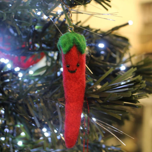 Red Hot Chilli Pepper Key Ring