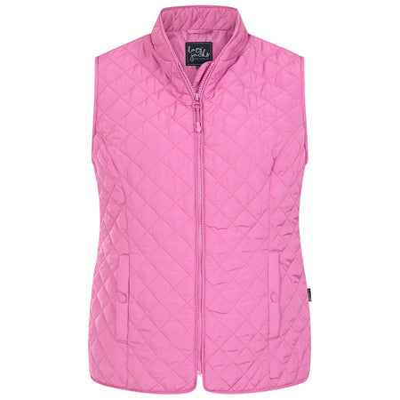 GL1 - Quilted Gilet - Raspberry