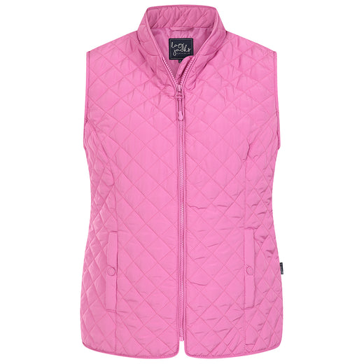 GL1 - Quilted Gilet - Raspberry
